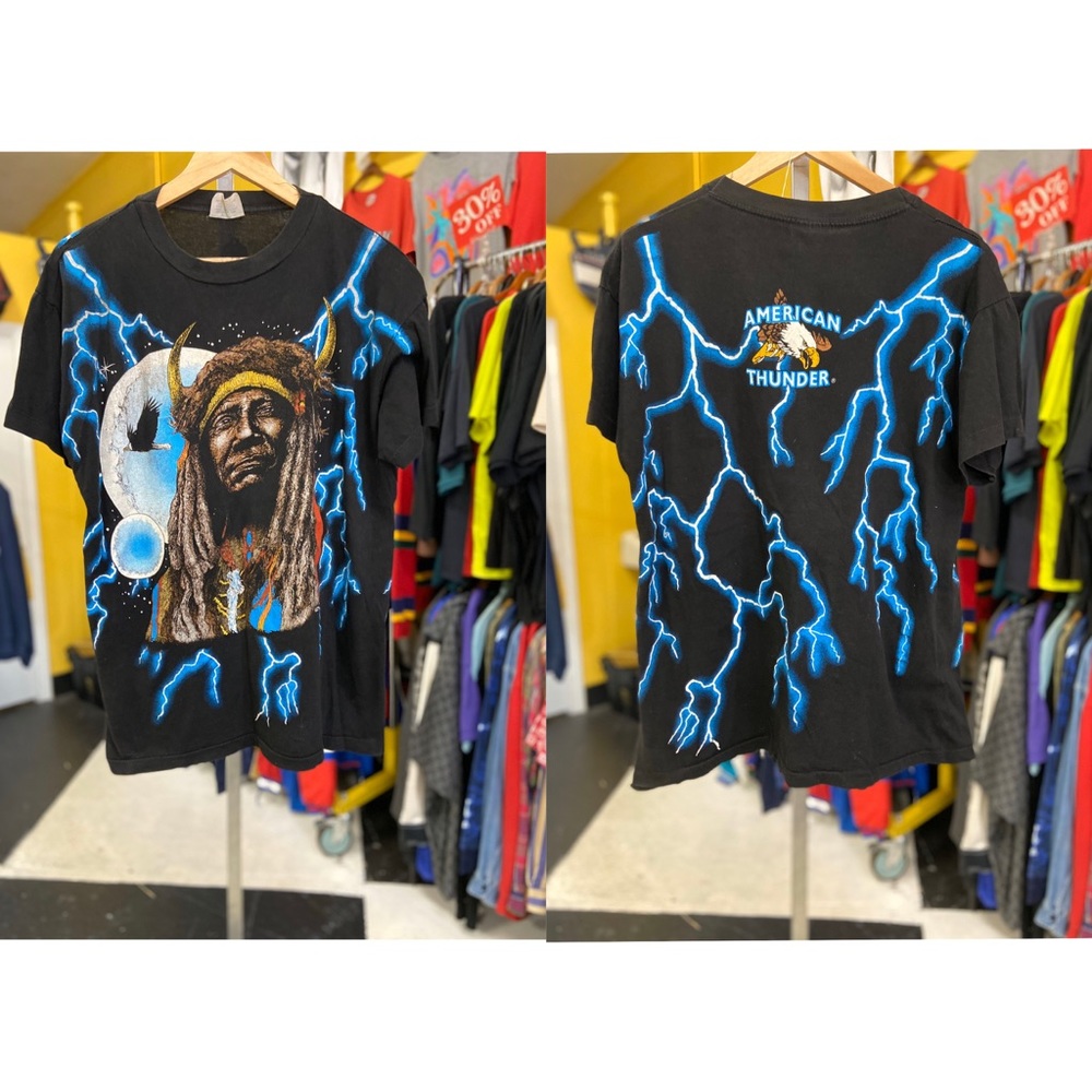 1991  “AMERICAN THUNDER” Single-Stitched Tee
